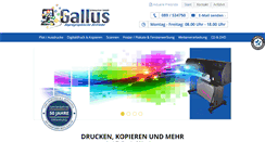 Desktop Screenshot of gallus-repro.de